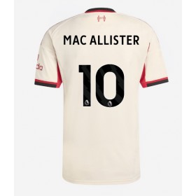 Liverpool Alexis Mac Allister #10 Borta Kläder 2025-26 Kortärmad